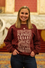 Load image into Gallery viewer, PSQ Word Cloud Crewneck Sweatshirt
