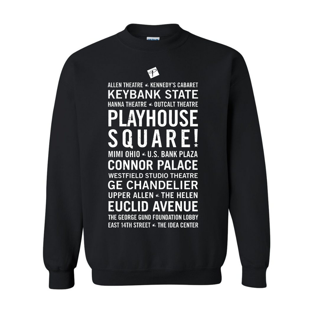 PSQ Word Cloud Crewneck Sweatshirt